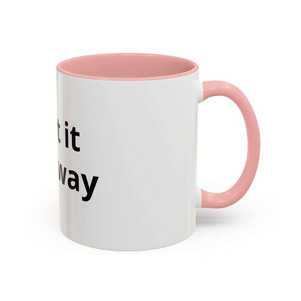 Customizable Accent Coffee Mug – "Print it your way" Personalized Ceramic Gift (11/15oz)