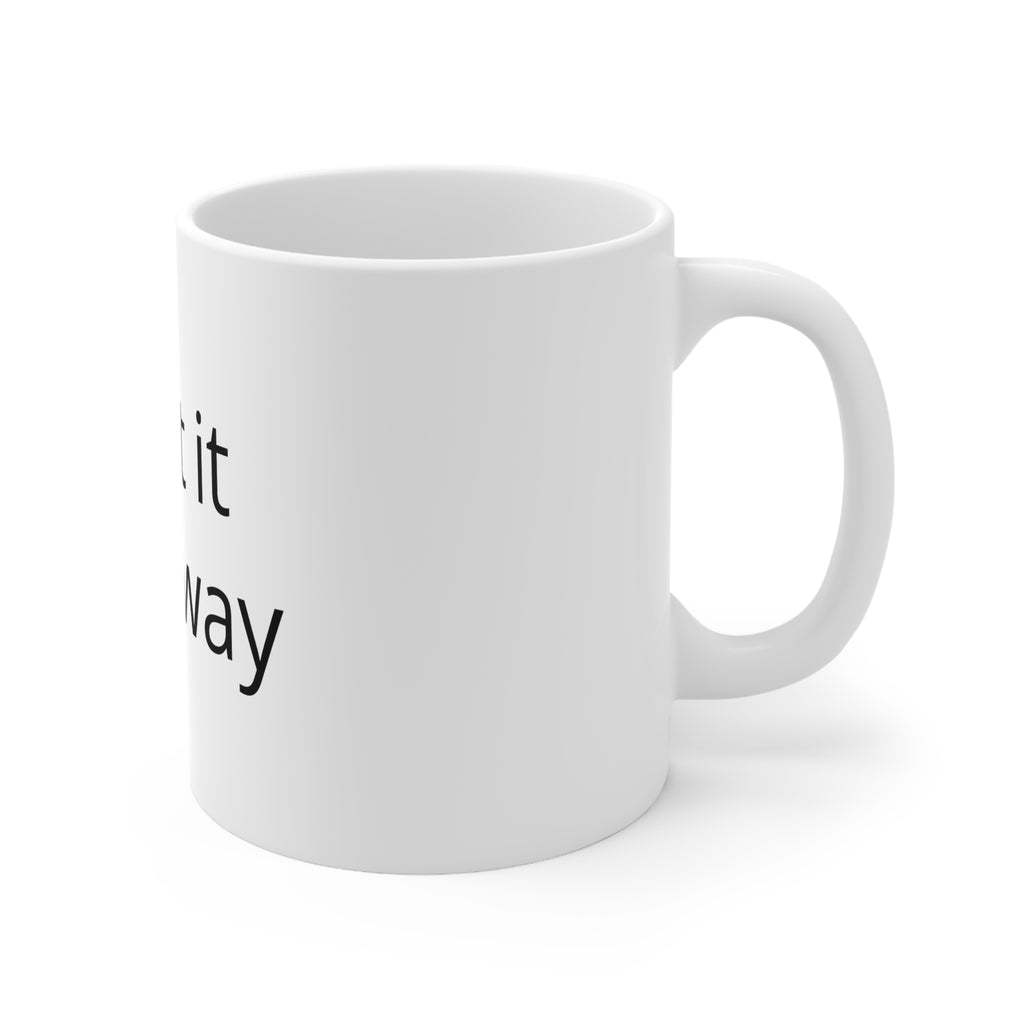Customizable Ceramic Coffee Mug — "Print It Your Way" — 11oz & 15oz