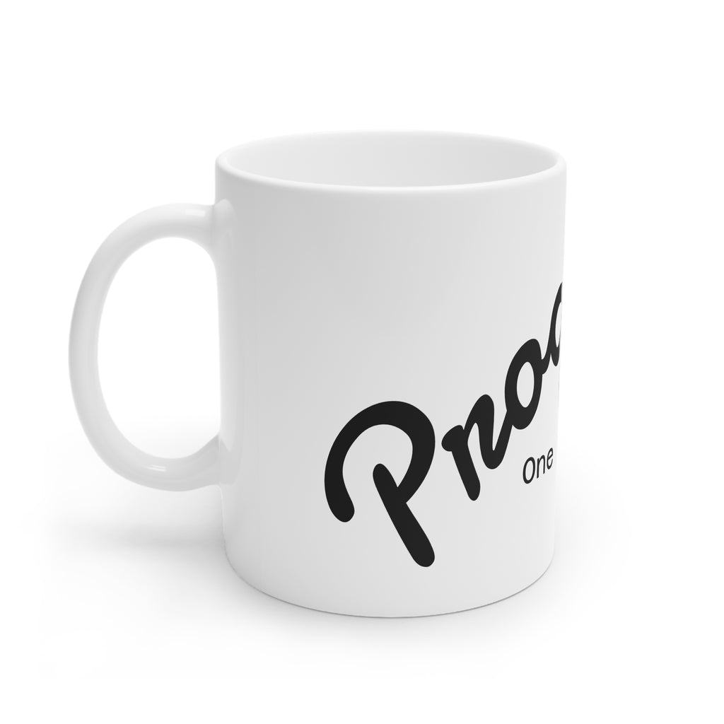 Progress Mug - "One sip at a time" Inspirational Coffee Cup