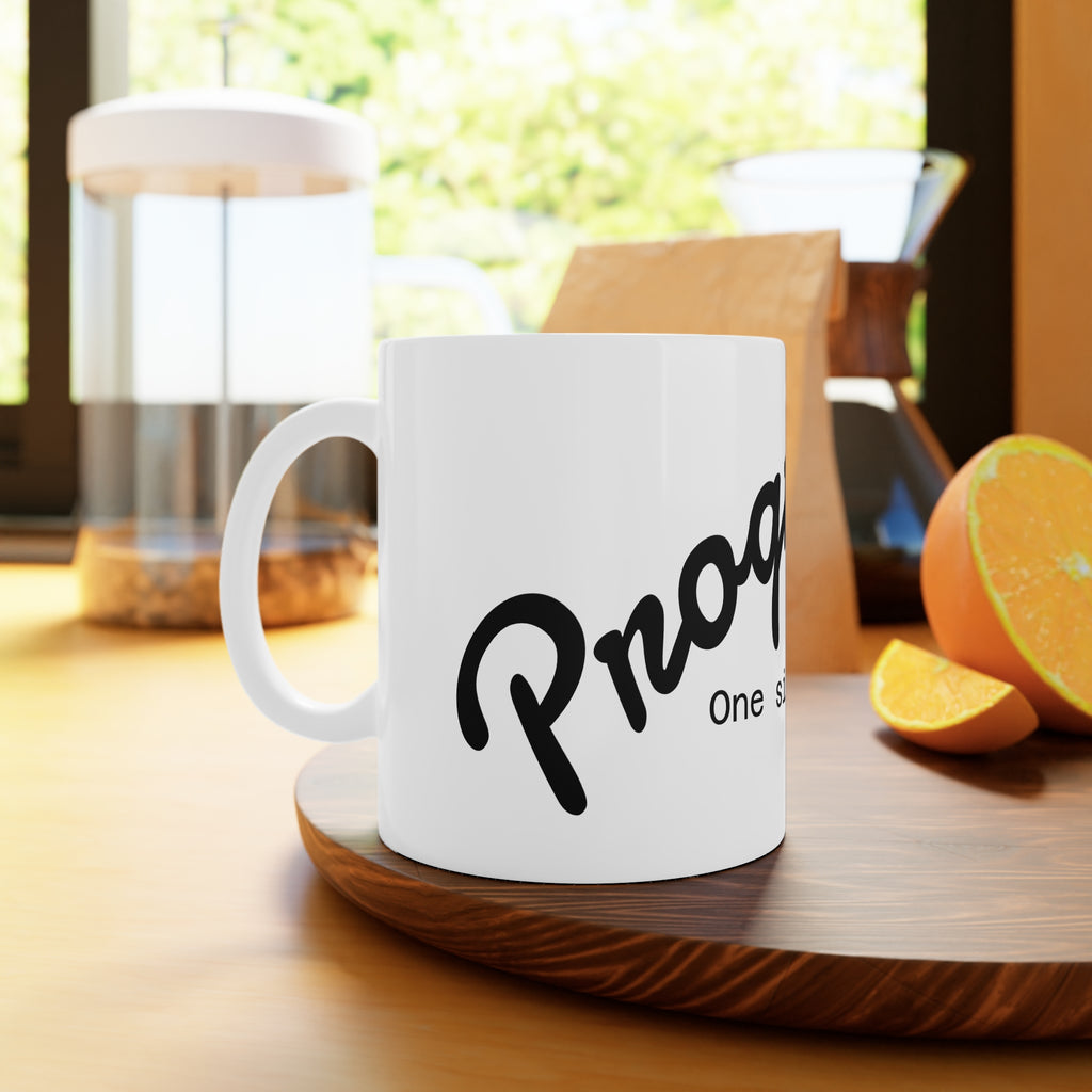 Progress Mug - "One sip at a time" Inspirational Coffee Cup