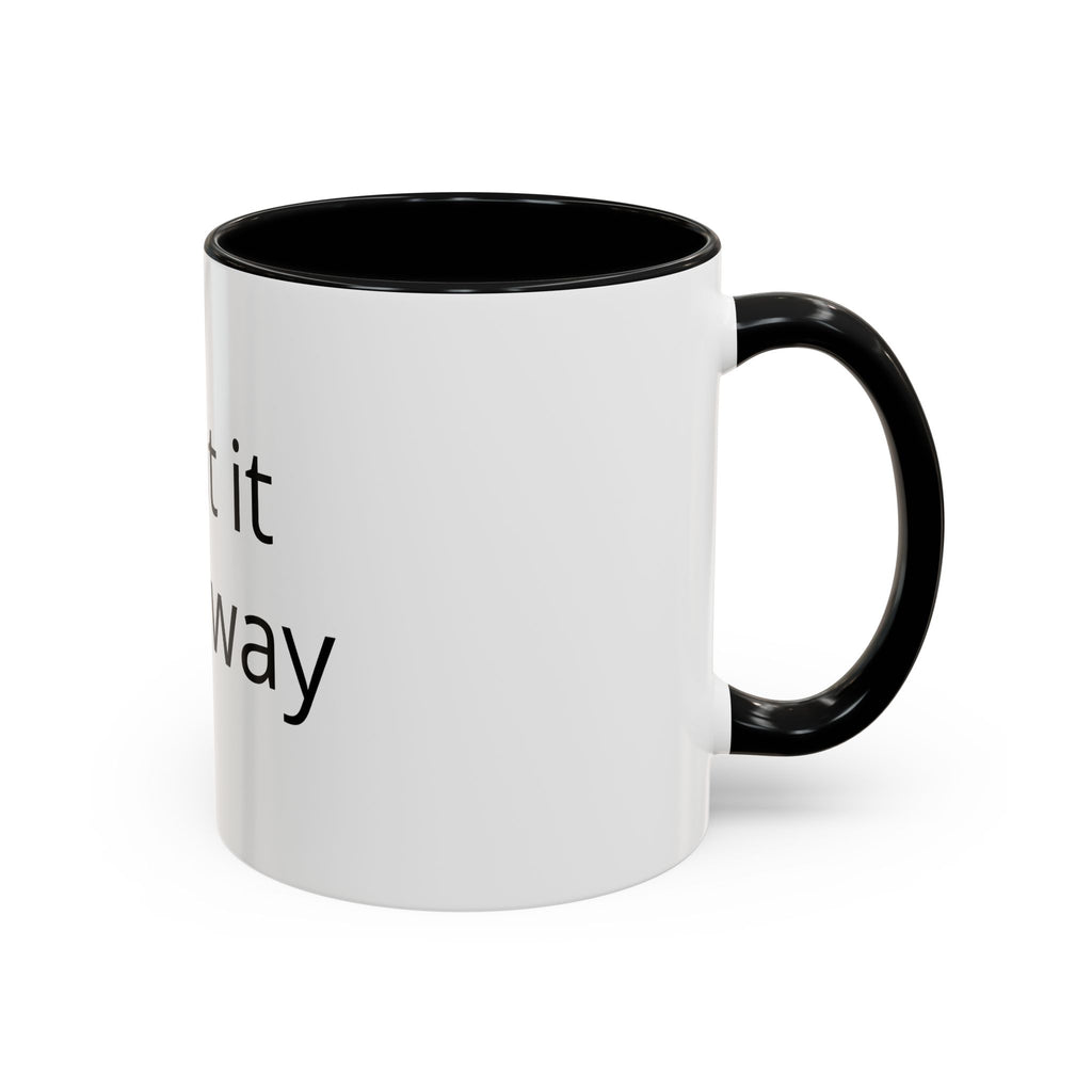 Customizable Accent Coffee Mug – "Print it your way" Personalized Ceramic Gift (11/15oz)