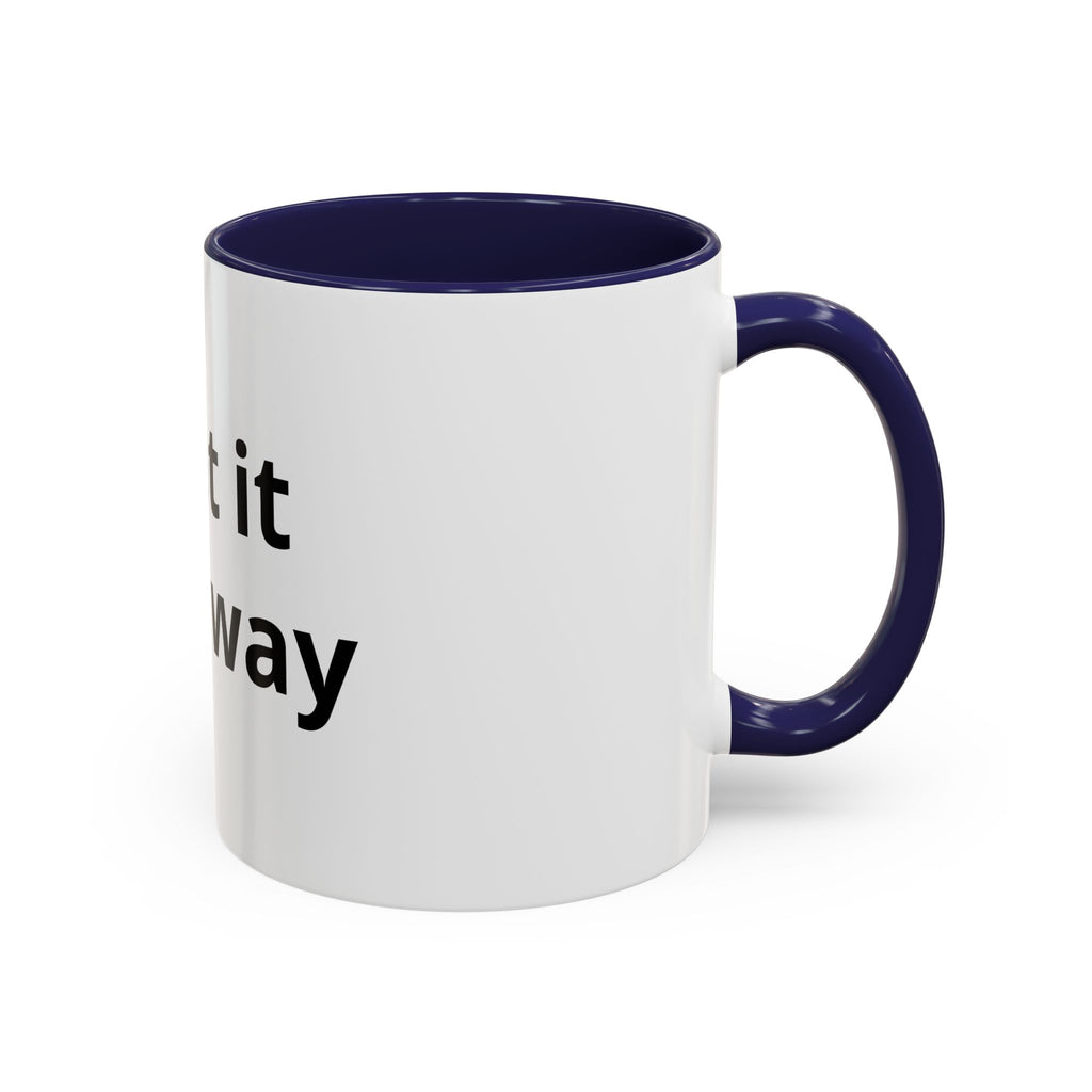 Customizable Accent Coffee Mug – "Print it your way" Personalized Ceramic Gift (11/15oz)