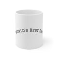 'World's Best Dad' Ceramic Mug — Father's Day Gift